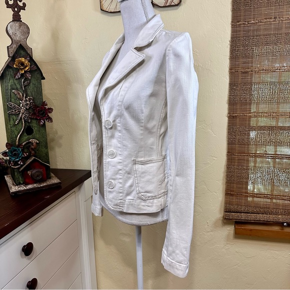 Juicy Couture White Jean Jacket - Picture 4 of 9